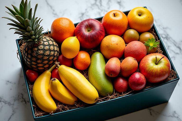 法人様向けの豪華なフルーツギフトバスケット